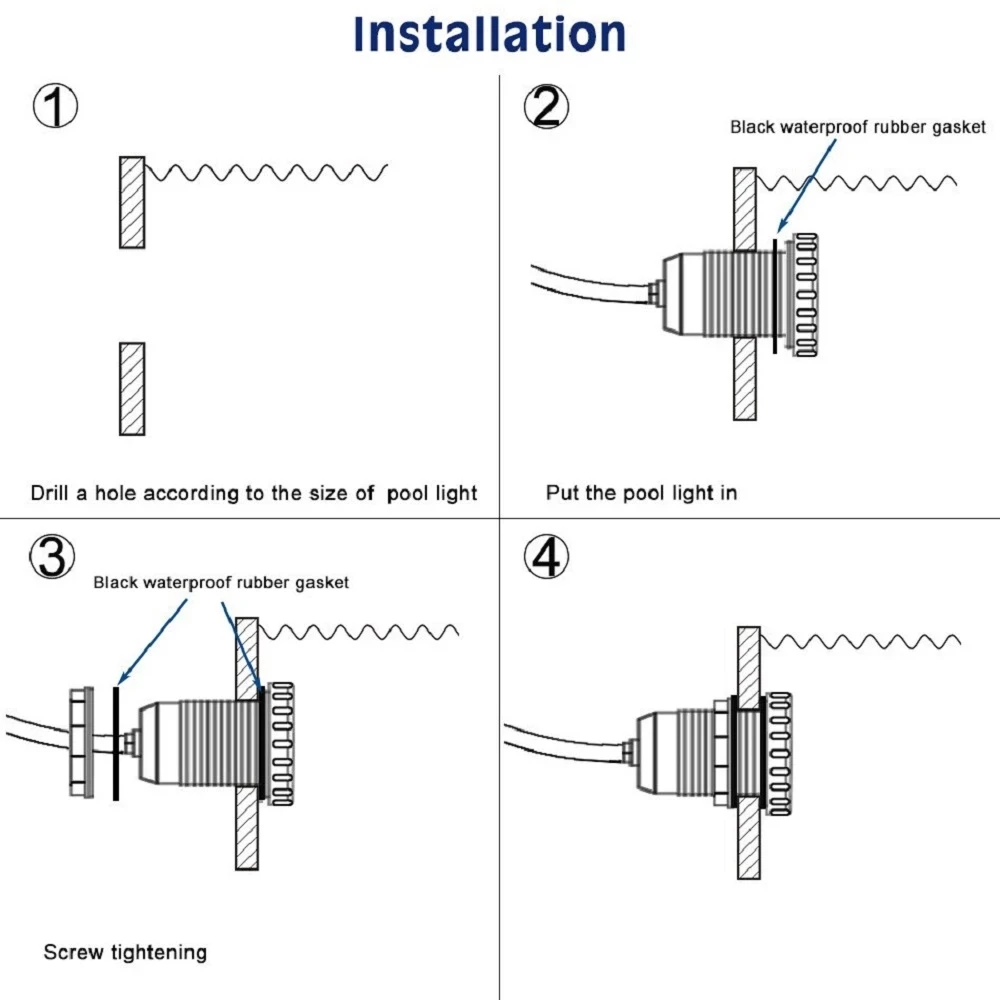 LED Spa Pool Lights IP68 12V 1 - Xy Spa & Wellness Photos recension och pris
