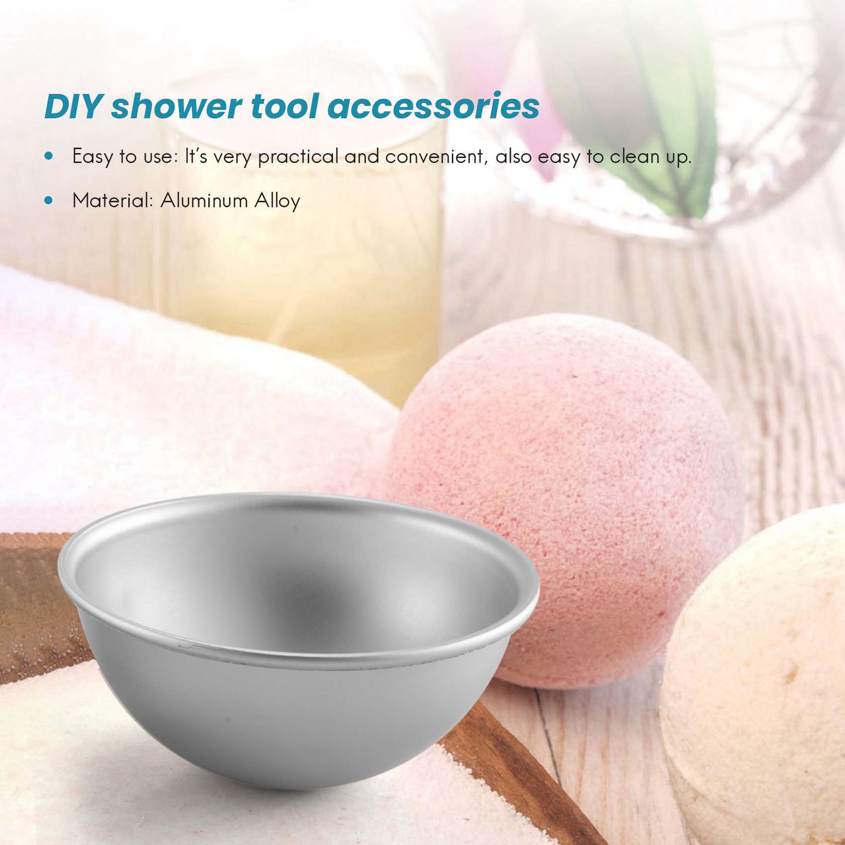 B23B 30PCS- Bath Mold Kit, 15  - Bath Bomb Mold recension och pris
