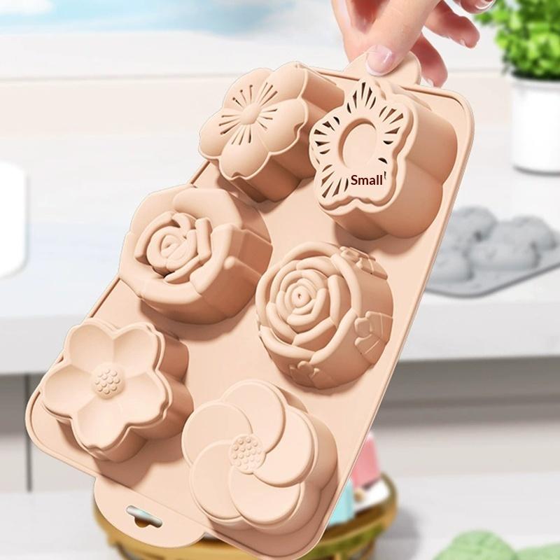 SU Flower Silicone Mold, 6 Cav - Bath Bomb Mold recension och pris