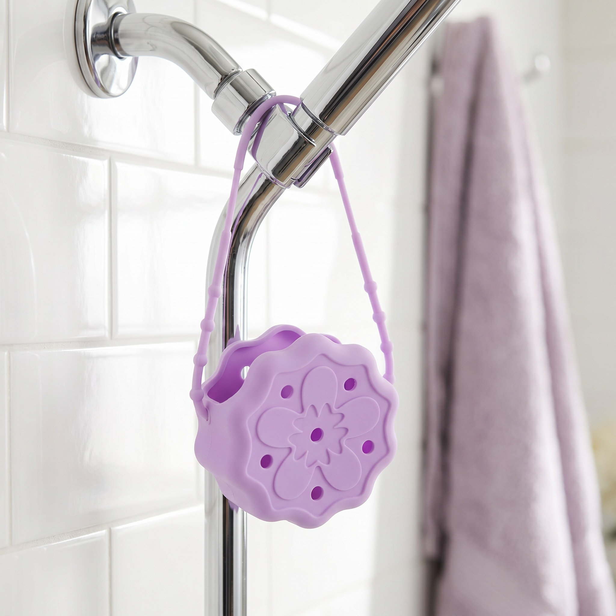Purple Silicone Shower Steamer - Shower Steamer Tablet recension och pris