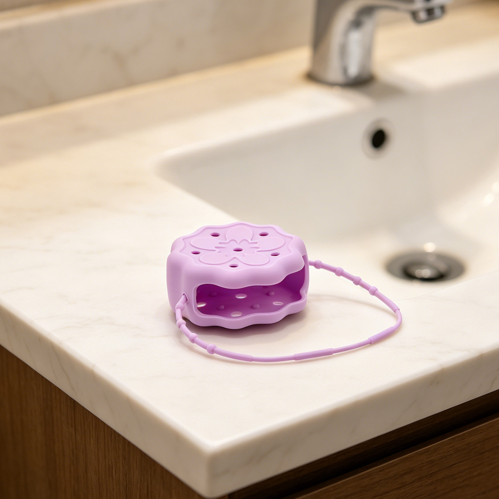 Purple Silicone Shower Steamer - Shower Steamer Tablet recension och pris