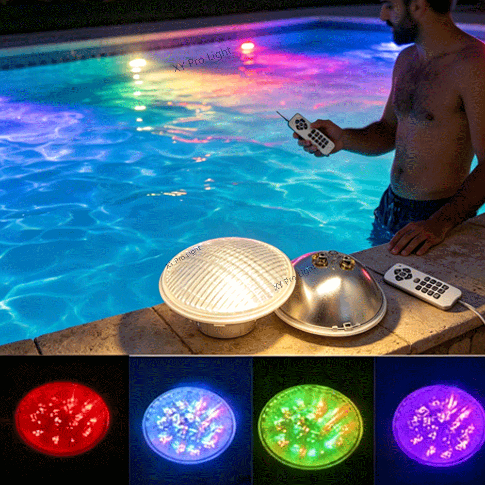 25W PAR56 RGB LED Swimming Poo - Xy Spa & Wellness Photos recension och pris