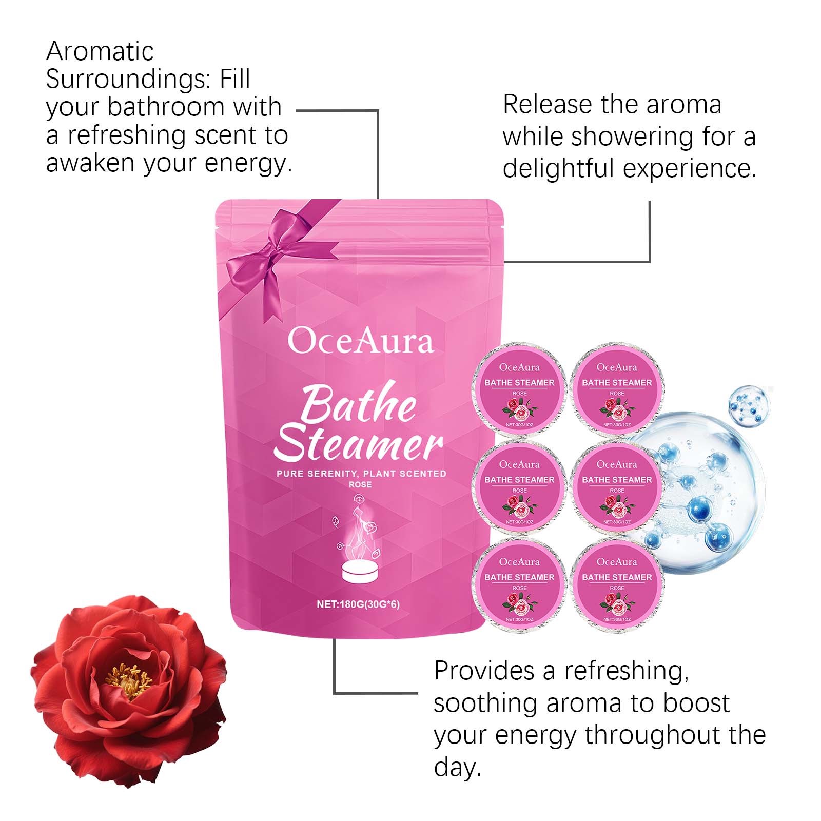 Shower Steamers Aromatherapy S - Shower Steamer Tablet recension och pris