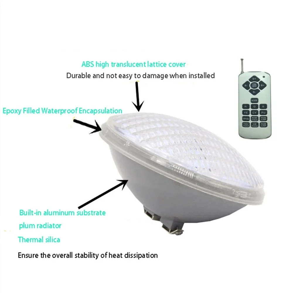 45W 18W RGB LED Underwater Lig - Xy Spa & Wellness Photos recension och pris